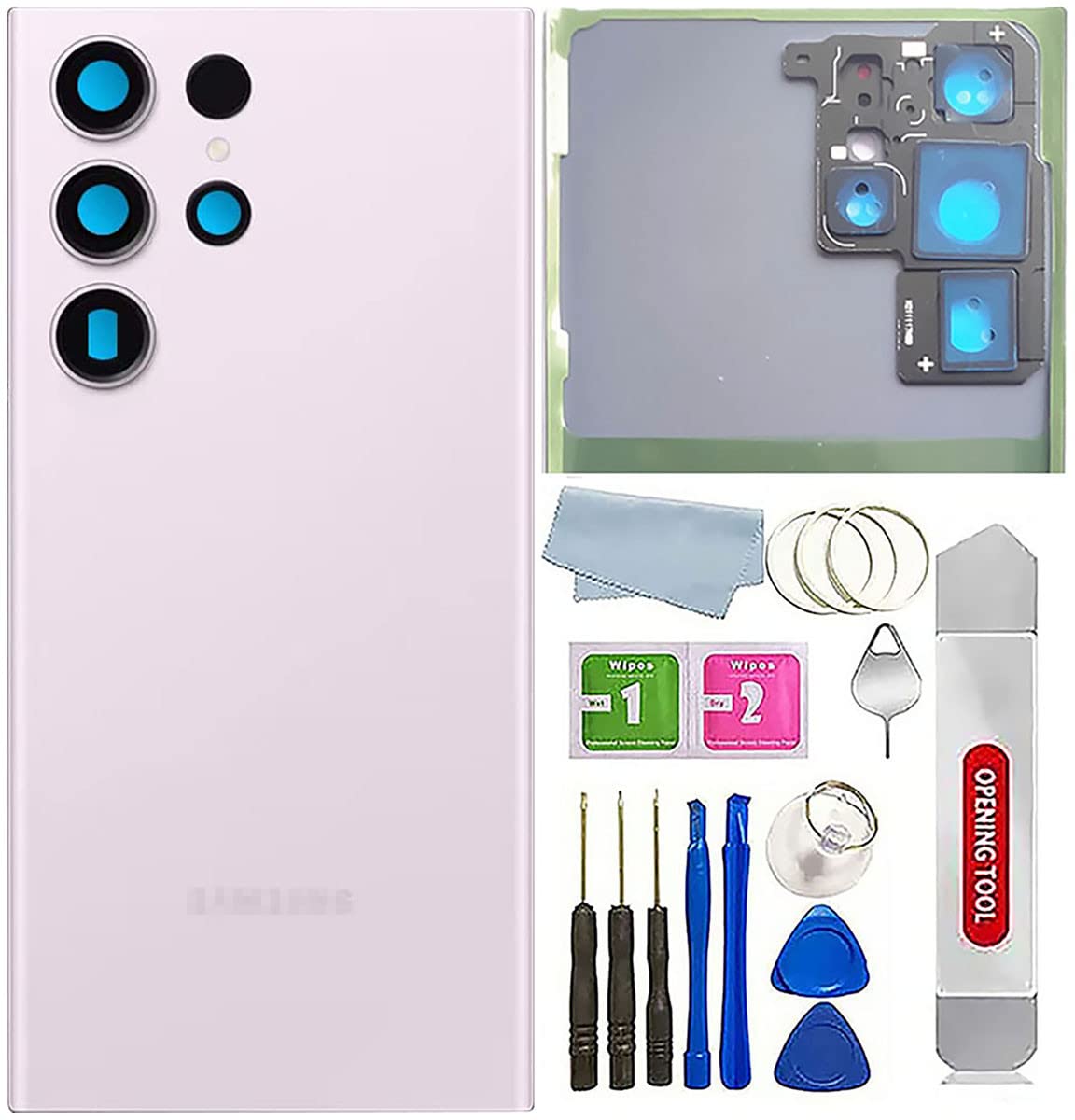 Amazon.com: Galaxy S23 Ultra Back Glass Cover Replacement
